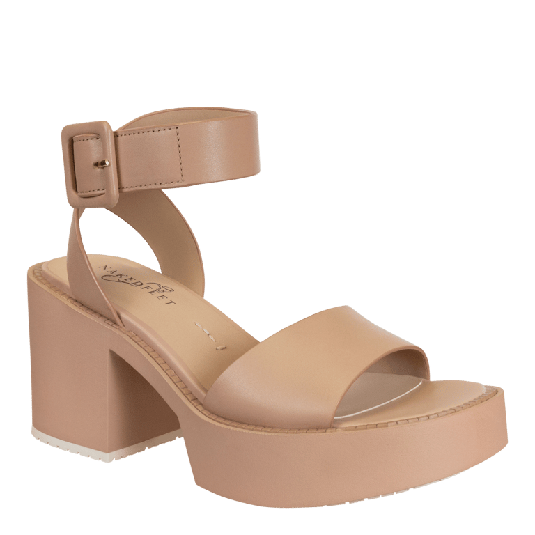 Iconoclast Heeled Sandals - Rosette