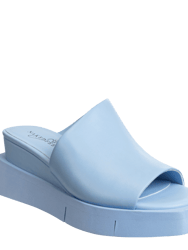 Infinity Wedge Sandals - Light Blue