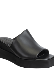 Infinity Wedge Sandals - Black