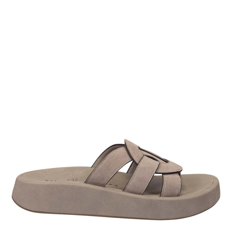 Market Platform Sandals - Greige