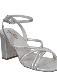 Mood Heeled Sandals - Silver