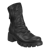 Protocol Heeled Mid Shaft Boots - Black
