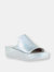 Reno Platform Sandals - Silver