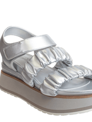 Sensor Platform Sandals - Silver