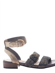 Women'S Zeke Sandal - Grey Silver