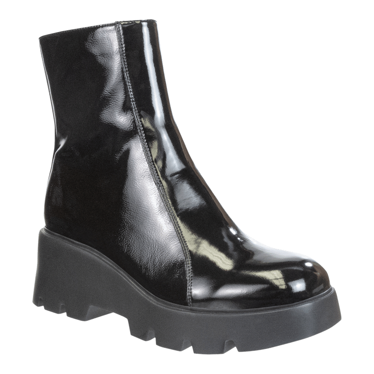 XENUS Platform Ankle Boots - Black