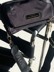 The Hunter Black Gold Handbags