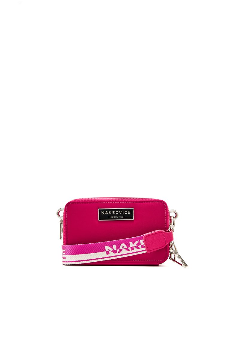 The Lexie Handbag- Magenta - Magenta