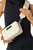 The Lexie Ivory Handbag