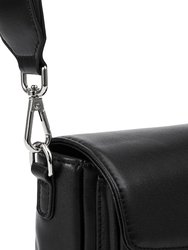 The Utility Leather Silver Handbag