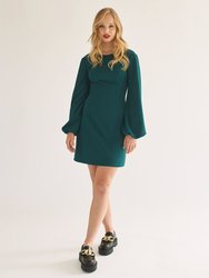Amira Dress - Emerald Green - Emerald Green