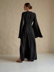 Athena Maxi Dress - Black