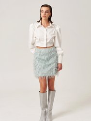Iris Skirt - Light Blue