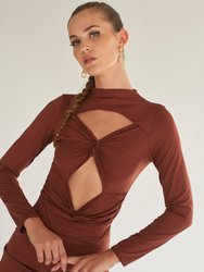 Olivia Bodysuit - Brick