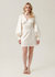 Pearl Mini Dress - Ecru - Ecru