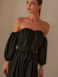 Xenia Maxi Dress - Black