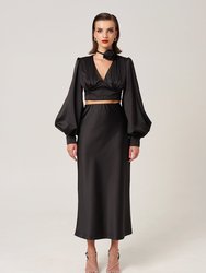 Alina Skirt - Black - Black