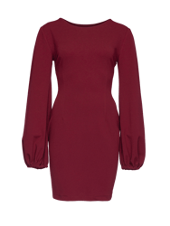 Amira Dress - Burgundy