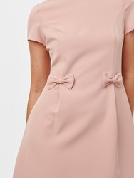 Ana Mini Dress - Powder Pink