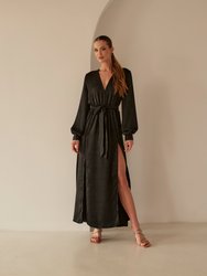 Aphrodité Maxi Dress - Black