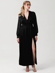 Aphrodité Maxi Dress - Black