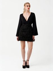 Aurora Mini Dress - Black