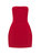 Barbi Mini Dress - Cherry Red