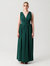 Cara Maxi Dress - Deep Green