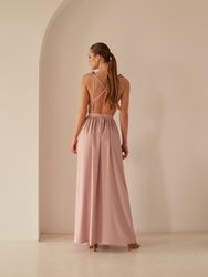 Cara Maxi Dress - Powder Pink