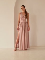 Cara Maxi Dress - Powder Pink