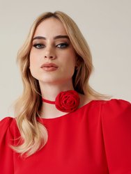Celine Maxi Dress - Red