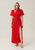 Celine Maxi Dress - Red