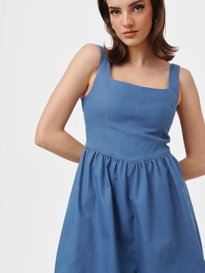 Nana's Daphne Mini Dress - Denim product