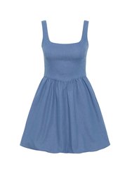 Daphne Mini Dress - Denim