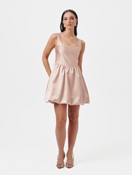 Daphne Mini Dress - Powder Pink - Powder Pink