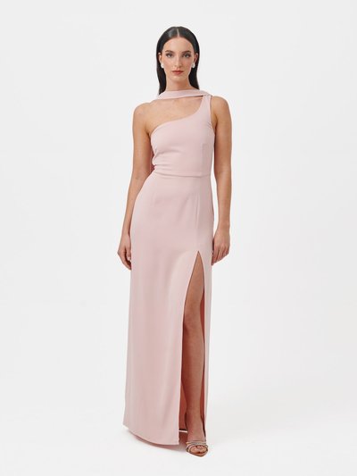 Velvet Velour Lace Cami Slip Dress Mauve Pink by Evenuel – ShopAA