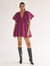 Gaia Dress - Aubergine - Aubergine