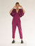 Gaia Jumpsuit - Aubergine