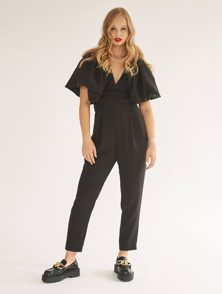 Gaia Jumpsuit - Black - Black