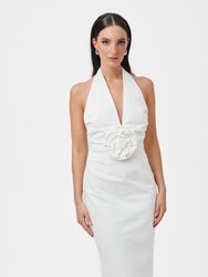 Giselle Midi Dress - Ecru