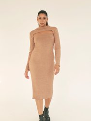 Hailey Dress - Camel