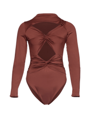 Olivia Bodysuit - Brick