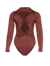 Olivia Bodysuit - Brick