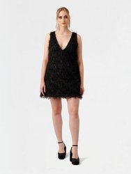 Shine Mini Dress - Black