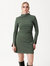 Taylor Mini Dress - Smokey Green - Smokey Green