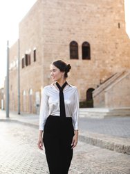 Tailored Black Classic Necktie