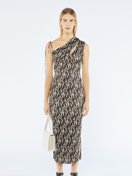 Camille Dress - Brushstroke Animal