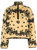 Laurice Bandana-Jacquard Fleece Jumper In Butter Yellow/black