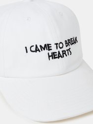I Came to Break Hearts Embroidered Cap