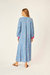 Fiore Maxi Dress In Pinwheel Denim